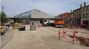 chantier marche couvert Accueil - Vichard Freres TP